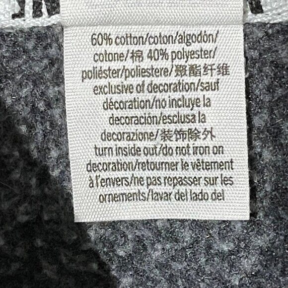 Victorias Secret Pink Size XS Black Hoodie With Floral Sleeve & Logo Detail - Picture 8 of 11